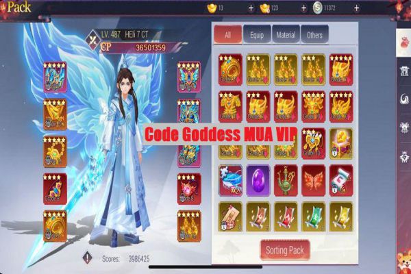 Gift Code Goddess MUA